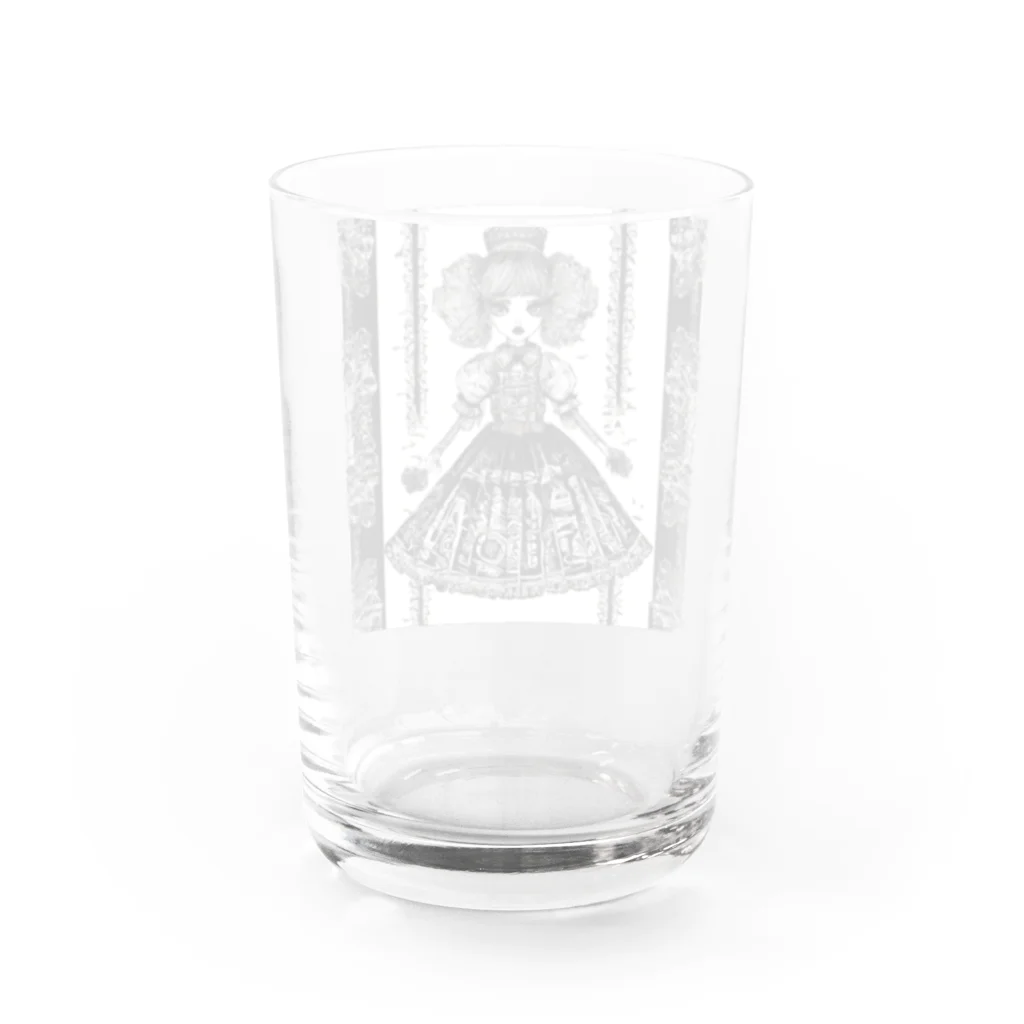 ranunのロリータのつぶやき Water Glass :back