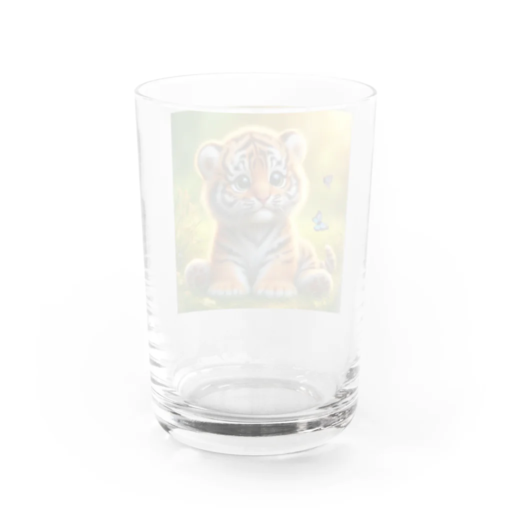 yoshimurayoshimura1のかわいい虎 Water Glass :back