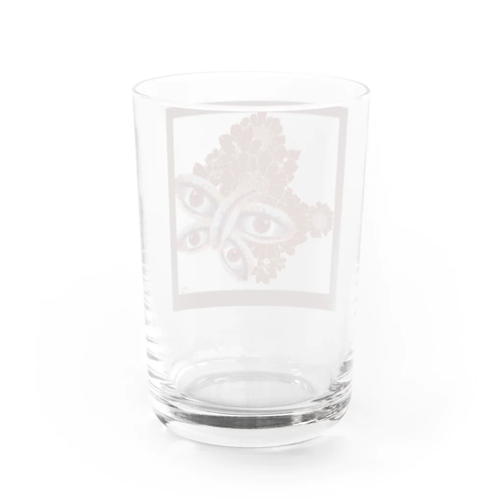 pdの夢と蝶 Water Glass :back