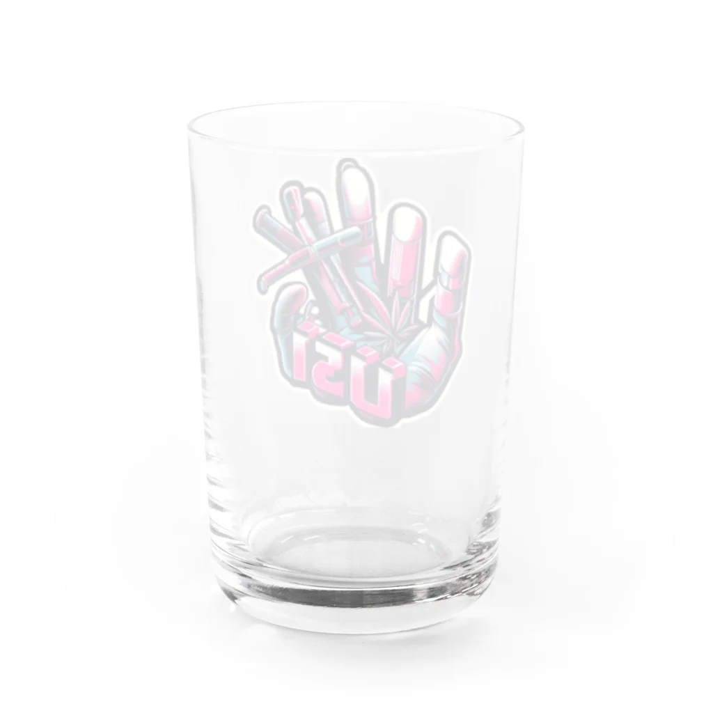 "TEAM-CAMP"の未来 Water Glass :back