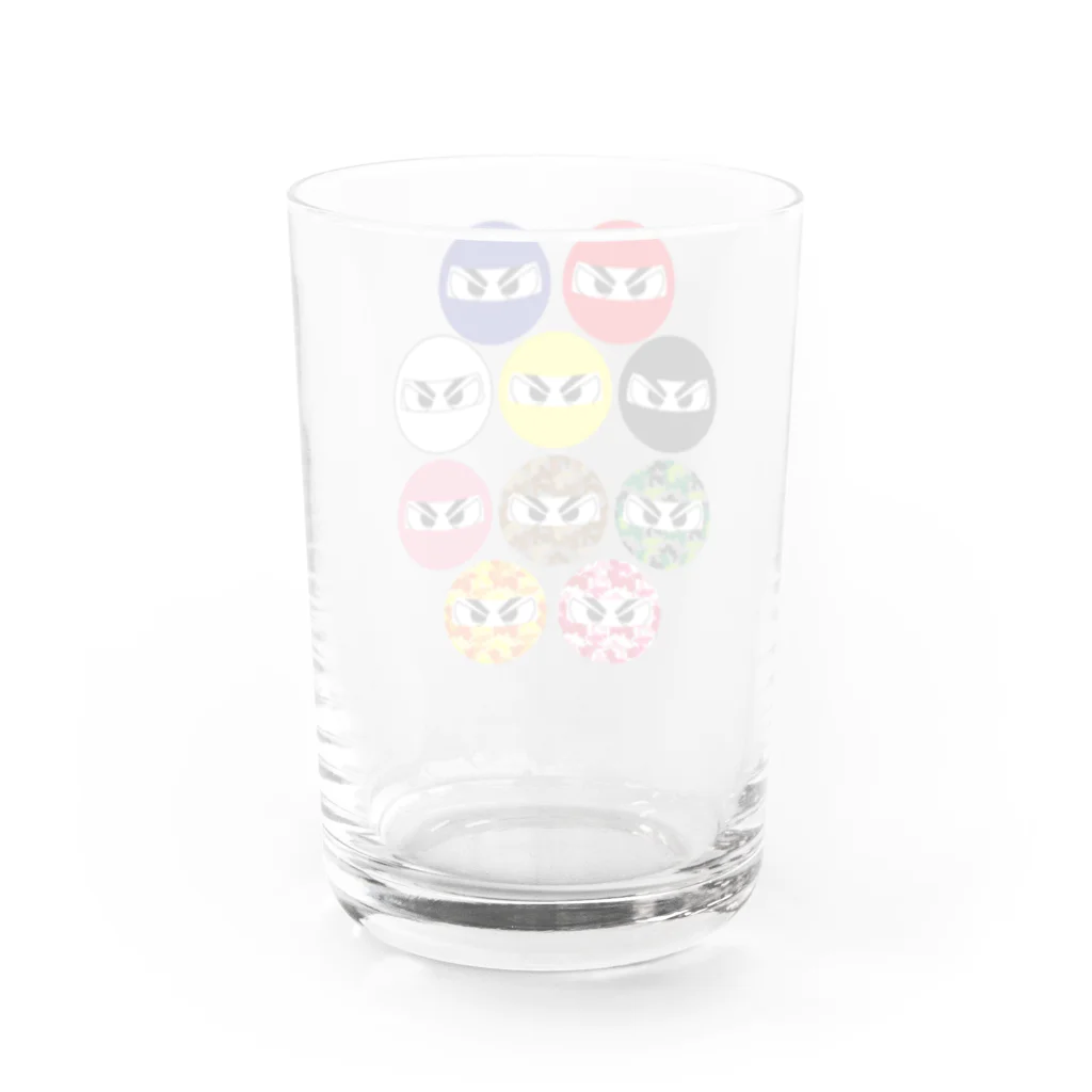 Tossy's colorの【忍び】忍び集合 Water Glass :back