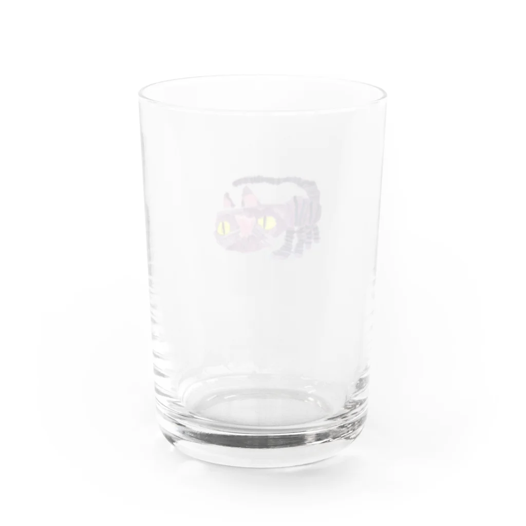 A memory (エーメモリー)のリリィキャット Water Glass :back