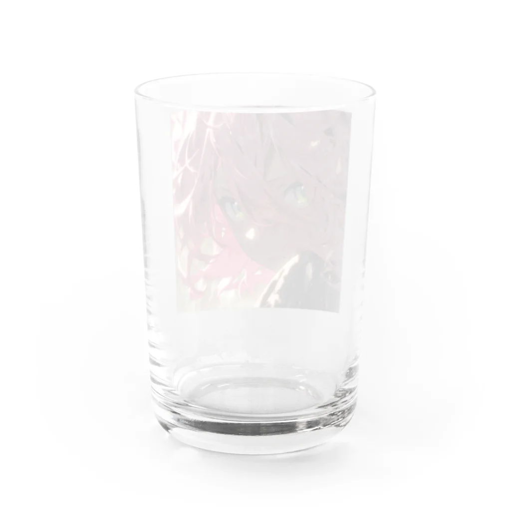 ぶーたんの雨音と共に Water Glass :back