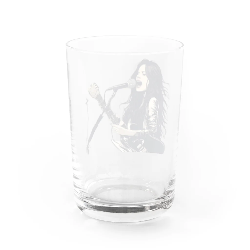 MY.LILILALAのロックな女 Water Glass :back