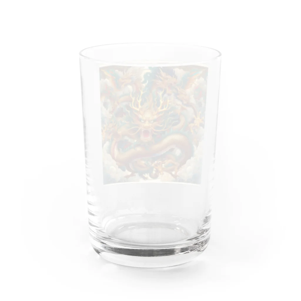 ハッピーハッピープラザ！の龍 Water Glass :back