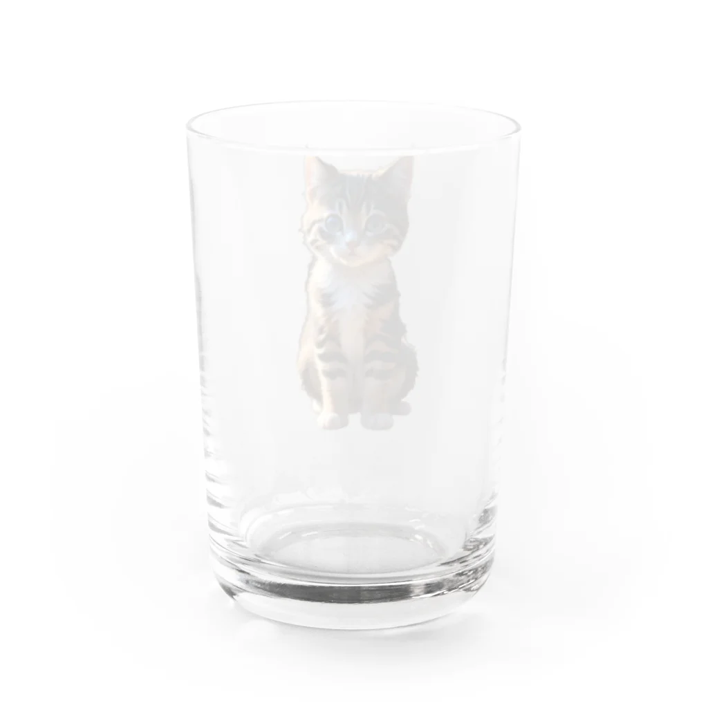 tunapotato-スズリ店-のMeow-velous 【A】 Water Glass :back