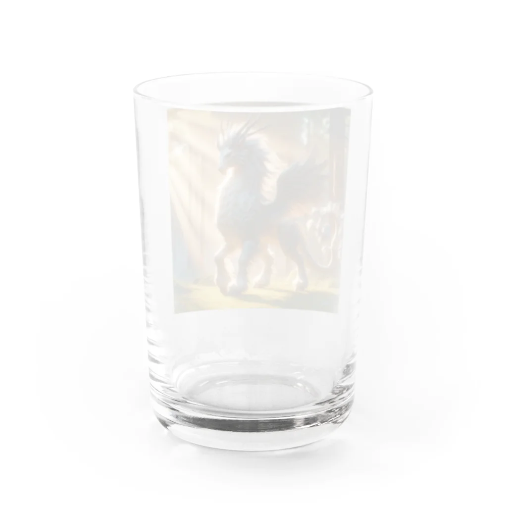 ハッピーハッピープラザ！の麒麟様 Water Glass :back