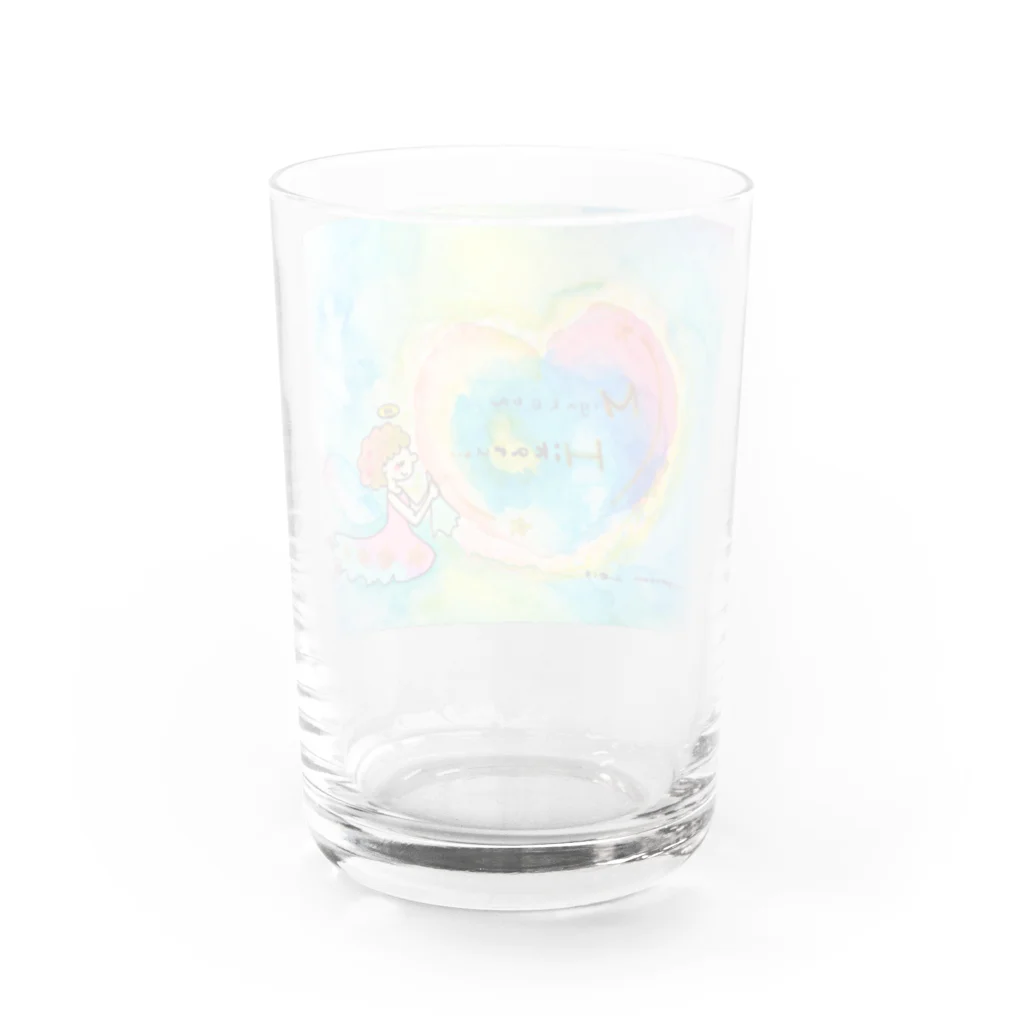 artist nyaooowのMigakeba Hikaru Water Glass :back