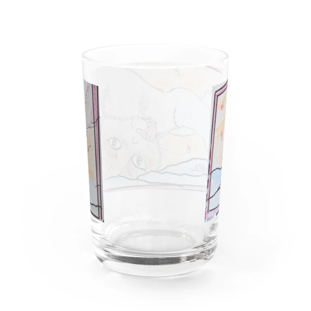 namaru1222のころりん Water Glass :back