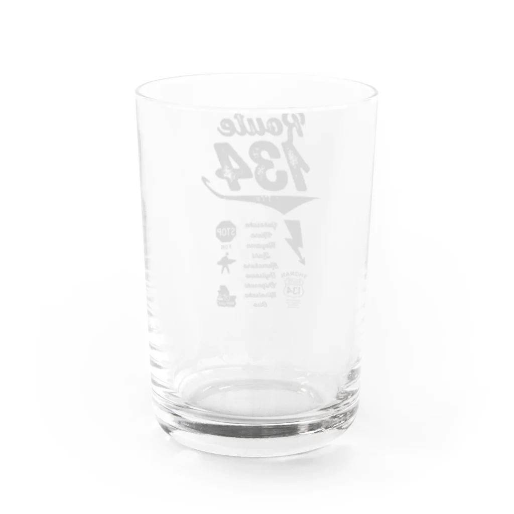 boldandnewのR134_No.007_01_bk Water Glass :back