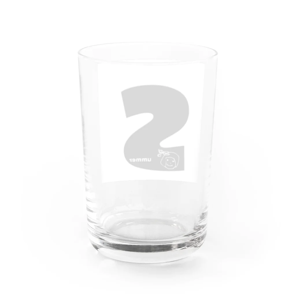 suzuringorirappaの2024 summer　はじまるよ！ Water Glass :back