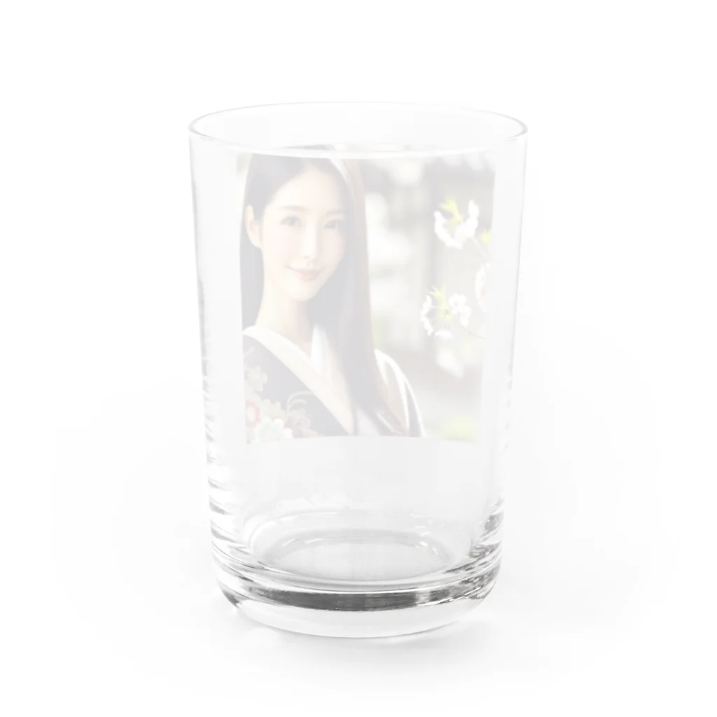 mitsuhiroのAI美女(着物編) グラス反対面