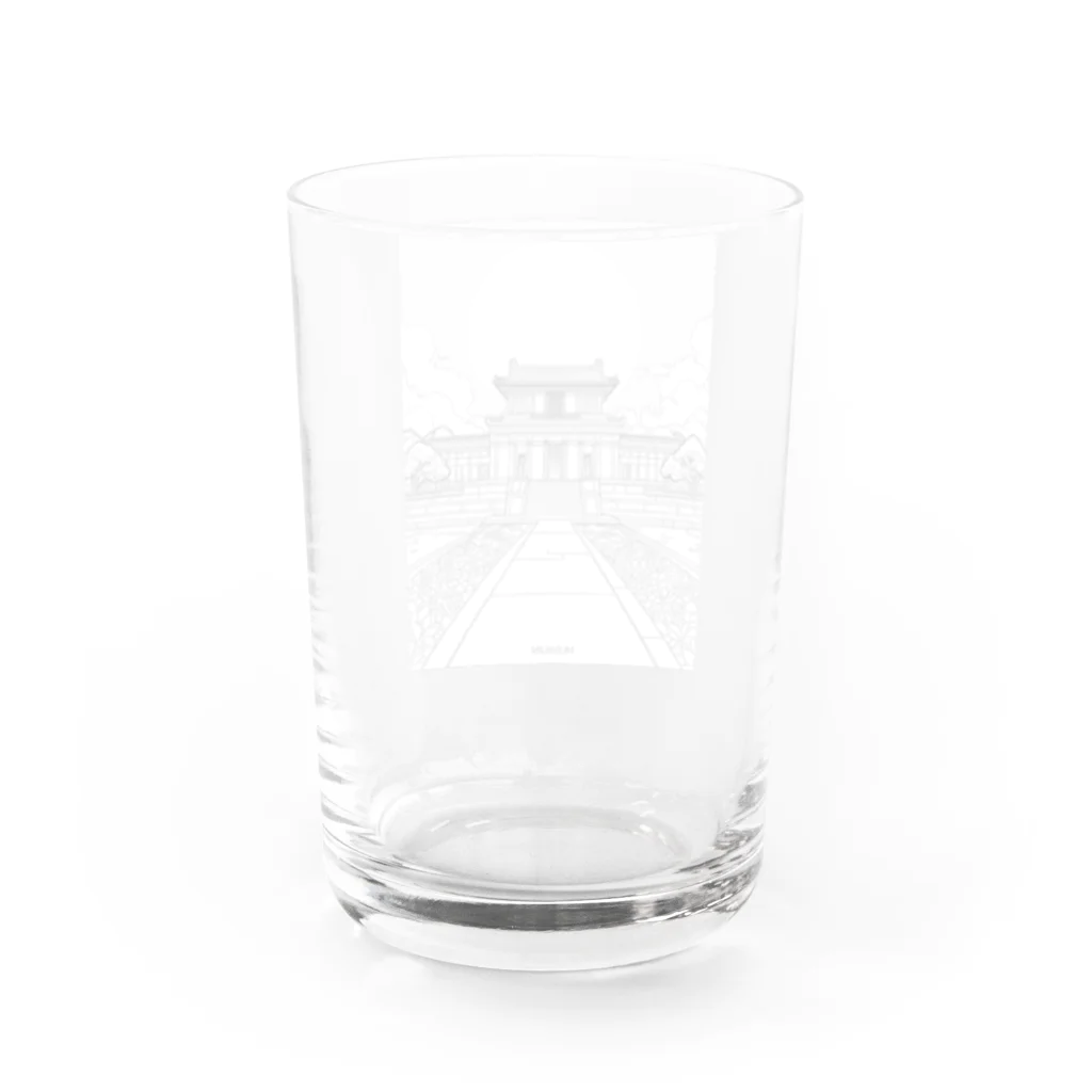 ZZRR12の世界の宮殿 Water Glass :back