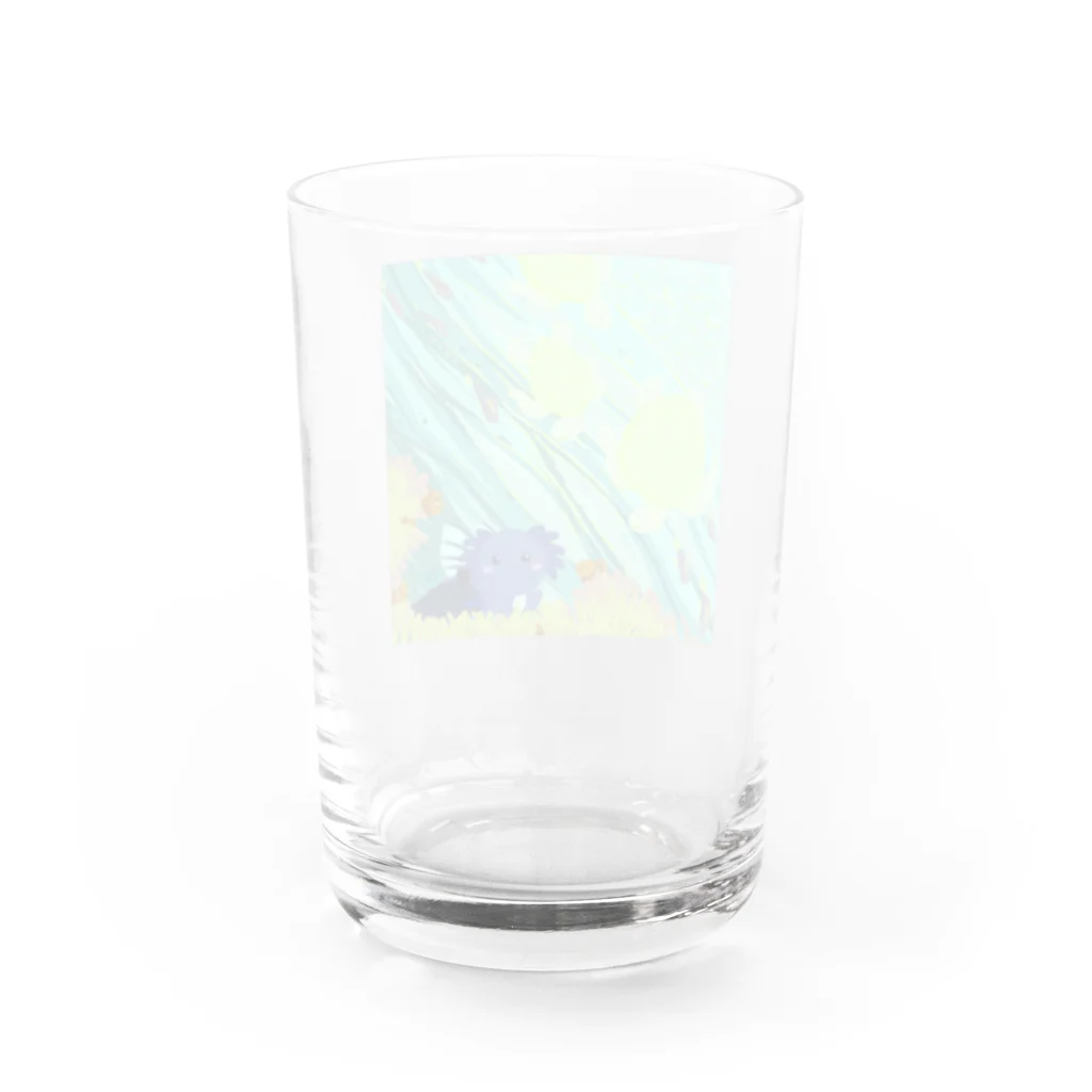 ariariartのBlue submarine【コラボ作品】 Water Glass :back