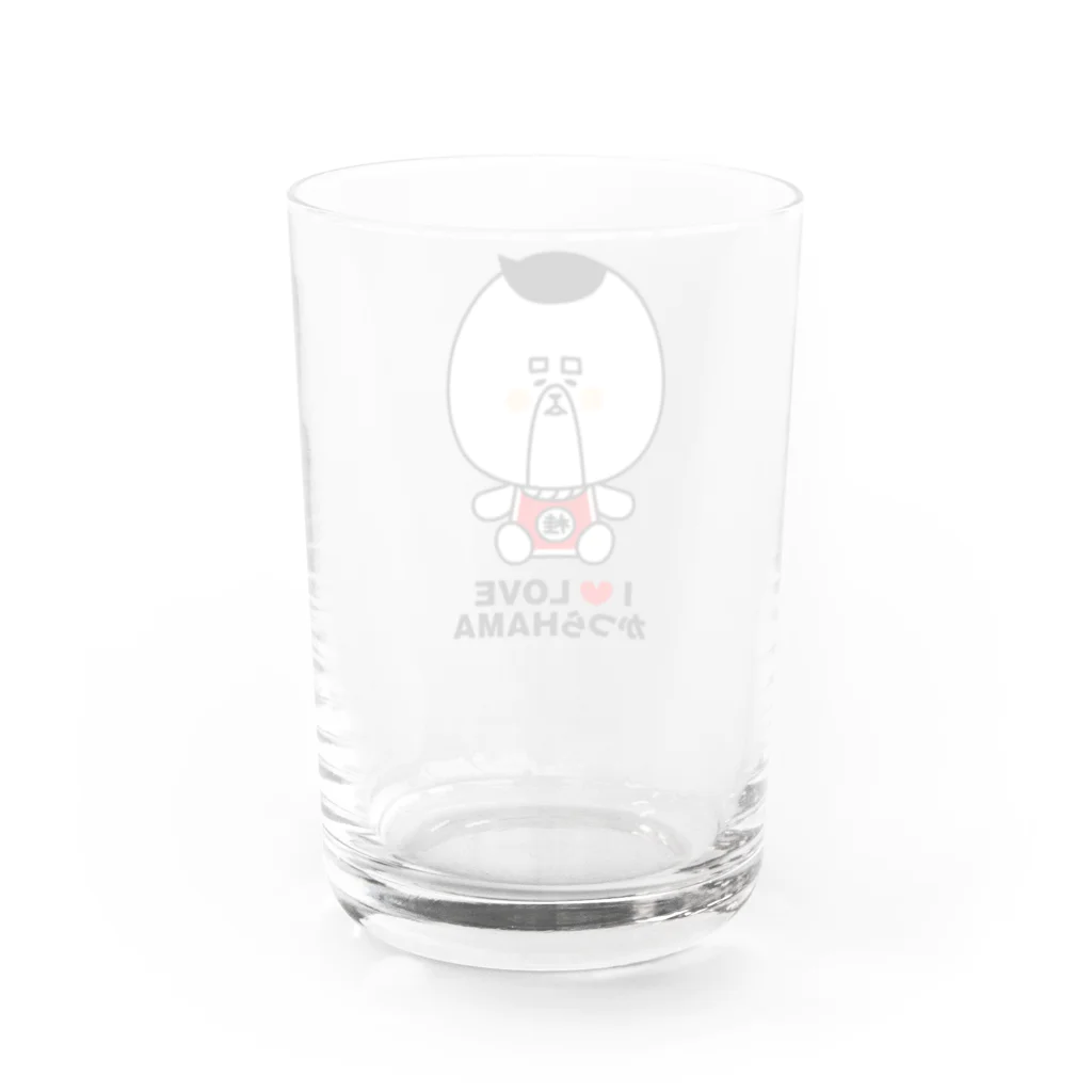 みかたまごの土佐弁を喋るかつらHAMA Water Glass :back