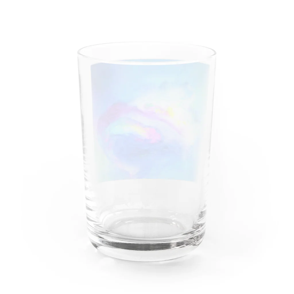 zono-on shop☆の Rainbow Water Glass :back