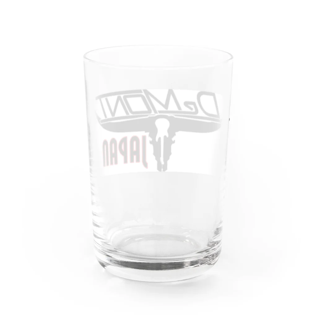 Guyatoneのジャパンデモントロゴ Water Glass :back