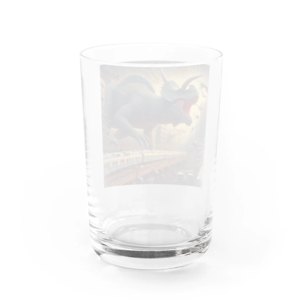 やるか、やらぬか？本人次第の恐竜にはなれなかった Water Glass :back