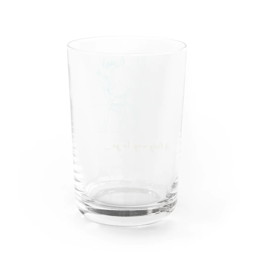 Nanami Fujiの A long way to go Water Glass :back