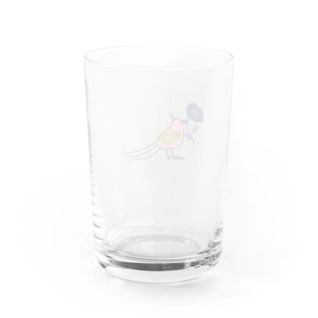 sampoのPresent BIRD Water Glass :back