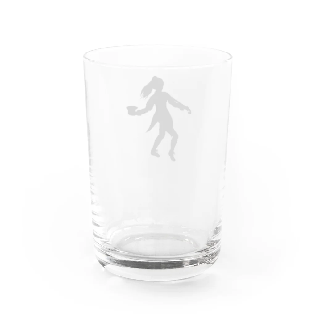 Lily bird（リリーバード）のシンプル ジャズダンサーシルエット Water Glass :back