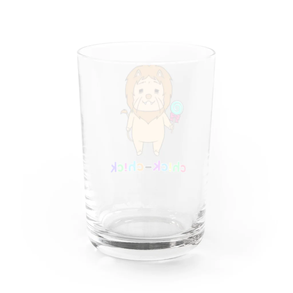 ch!ck-ch!ckのペロキャンすずきさん Water Glass :back