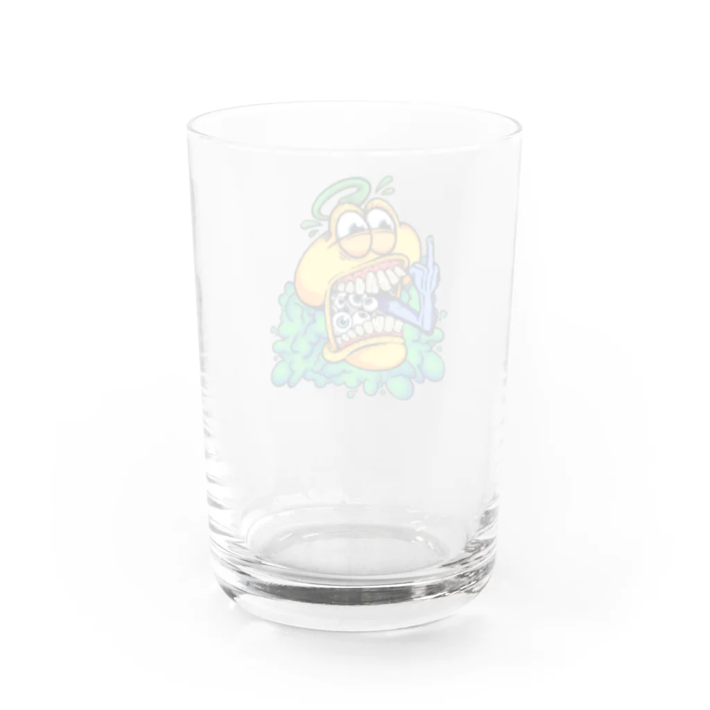 おでぇんのHand Sign Water Glass :back