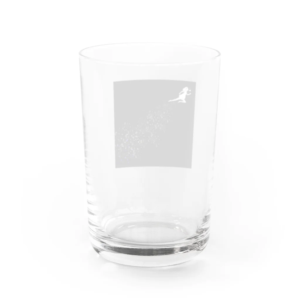 tuna0001のジェッ子 Water Glass :back