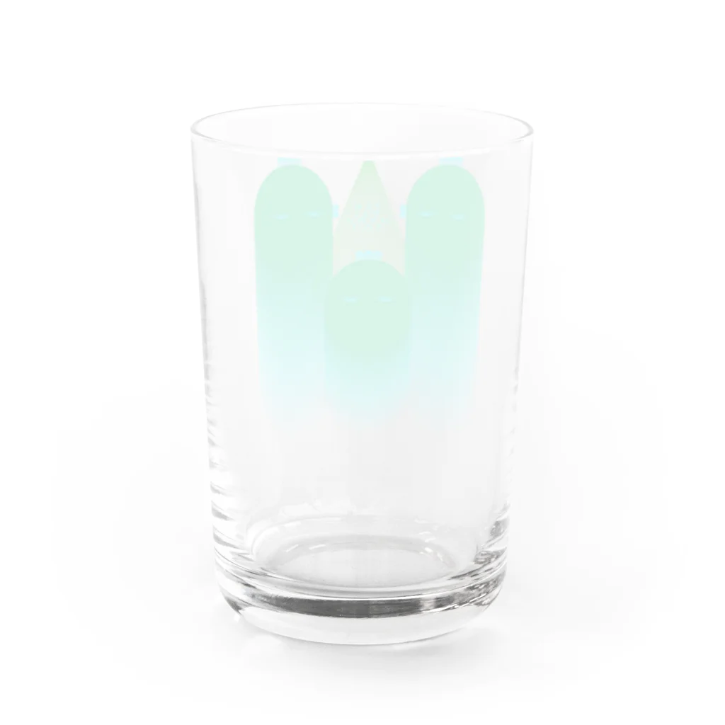 Sawai shingoの緑化鶏頂 Water Glass :back