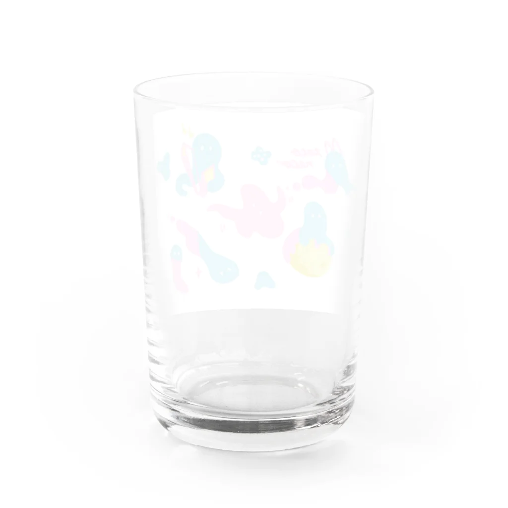 Yakosaのたこさういんな〜 Water Glass :back