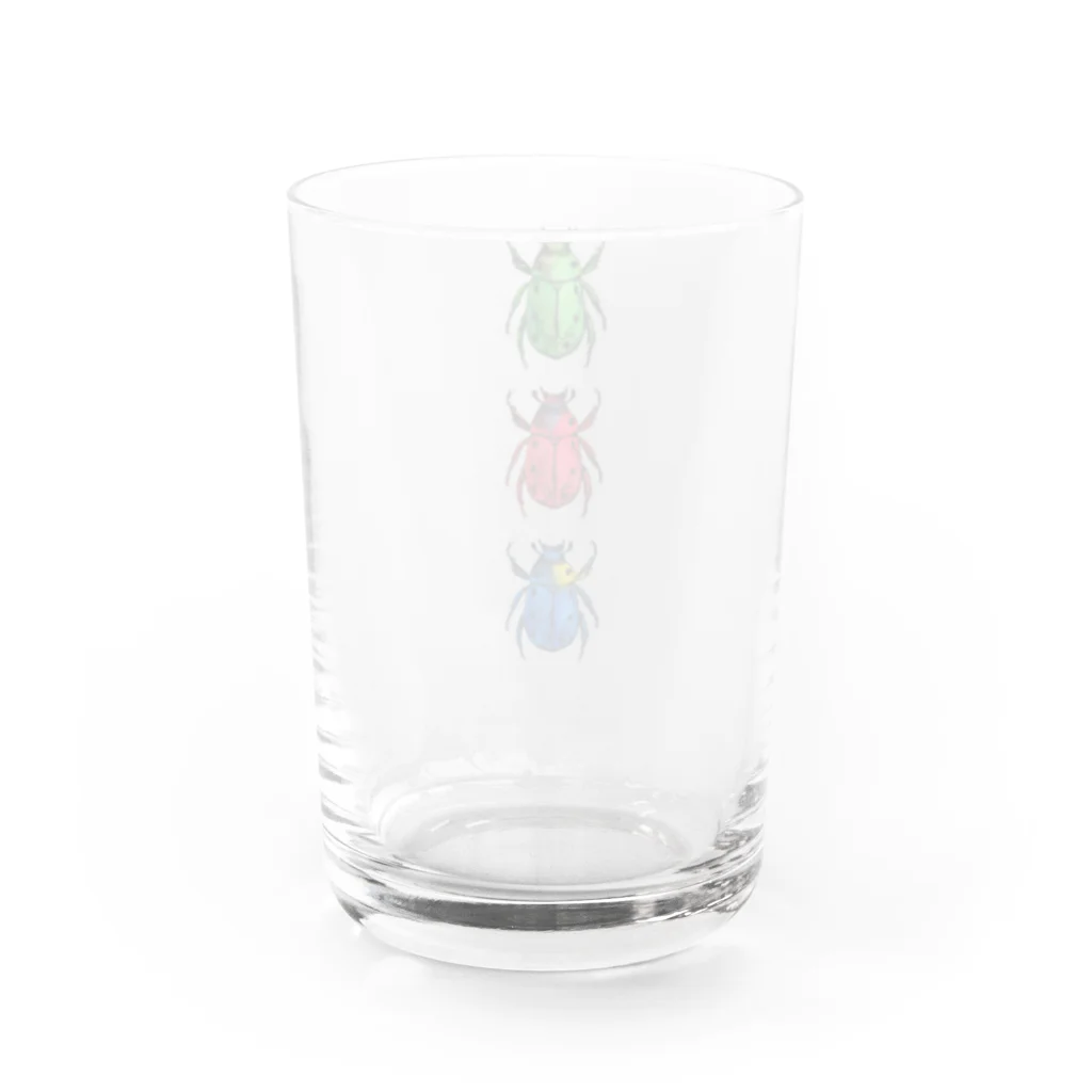 tottoの彩りコガネムシ(３色) Water Glass :back