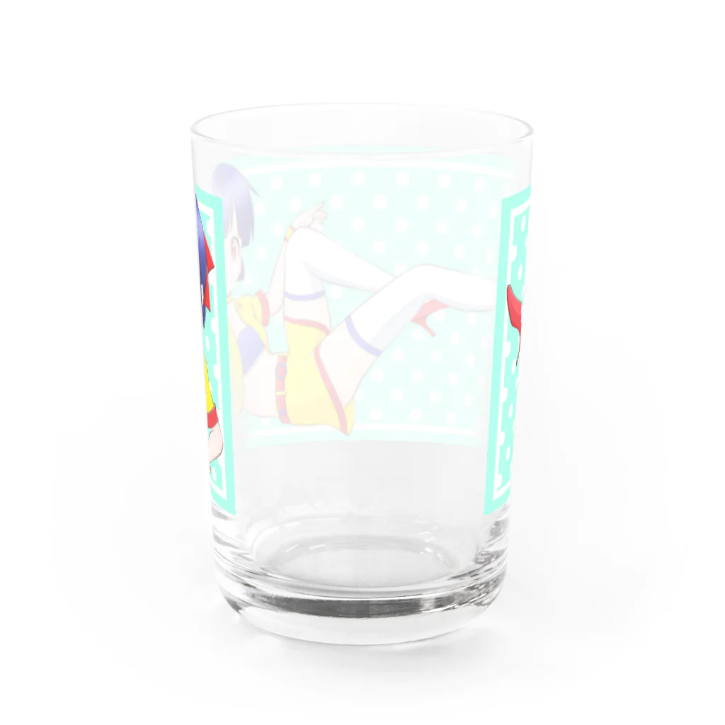 アクイ@kazxkazuの陽詩茉莉 -イベントコス- Water Glass :back