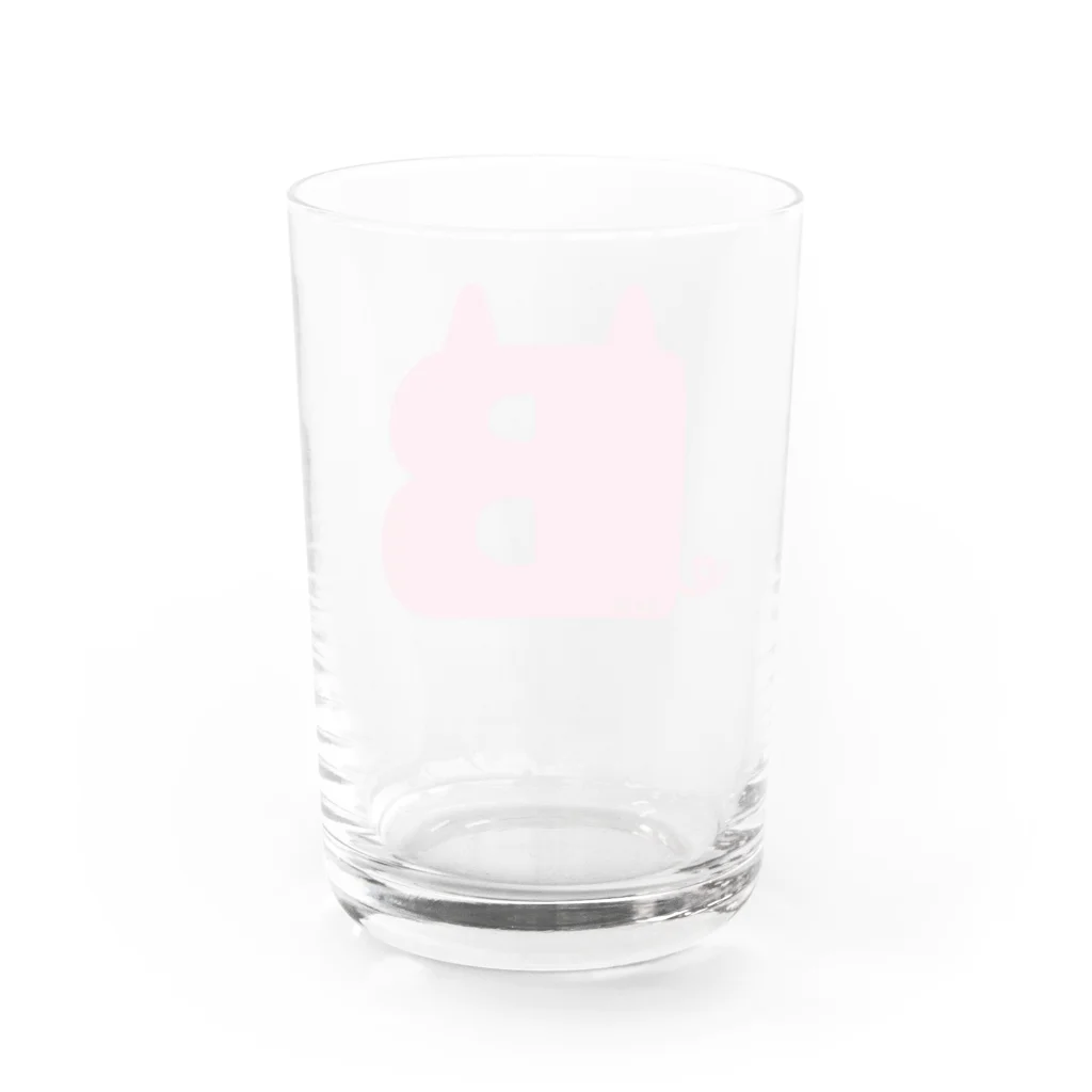 Peco Peco Boo&Carotte cocon❋のBUTA Water Glass :back