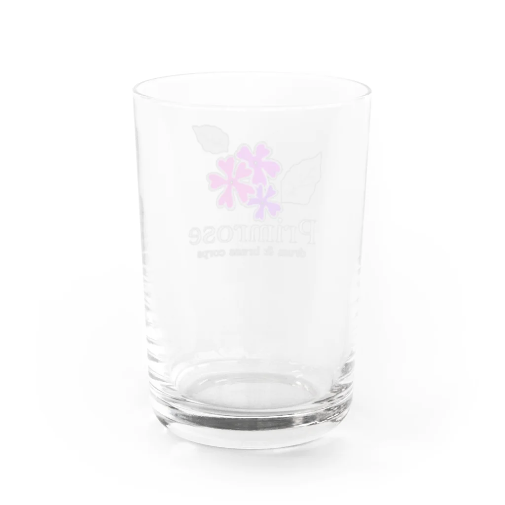 マーチング_GENESISのプリムローズ Water Glass :back