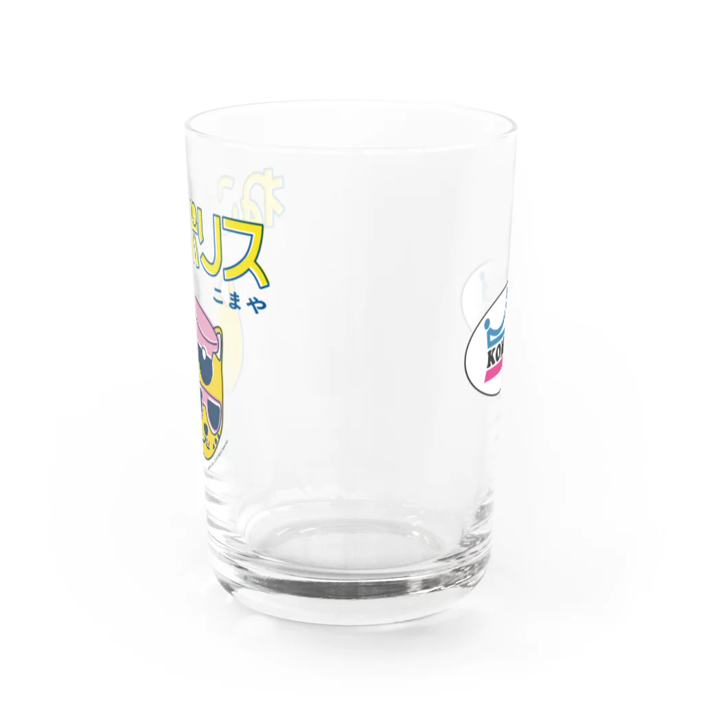 FrogPort（フロッグポート）のこまや ねこポリス Water Glass :back
