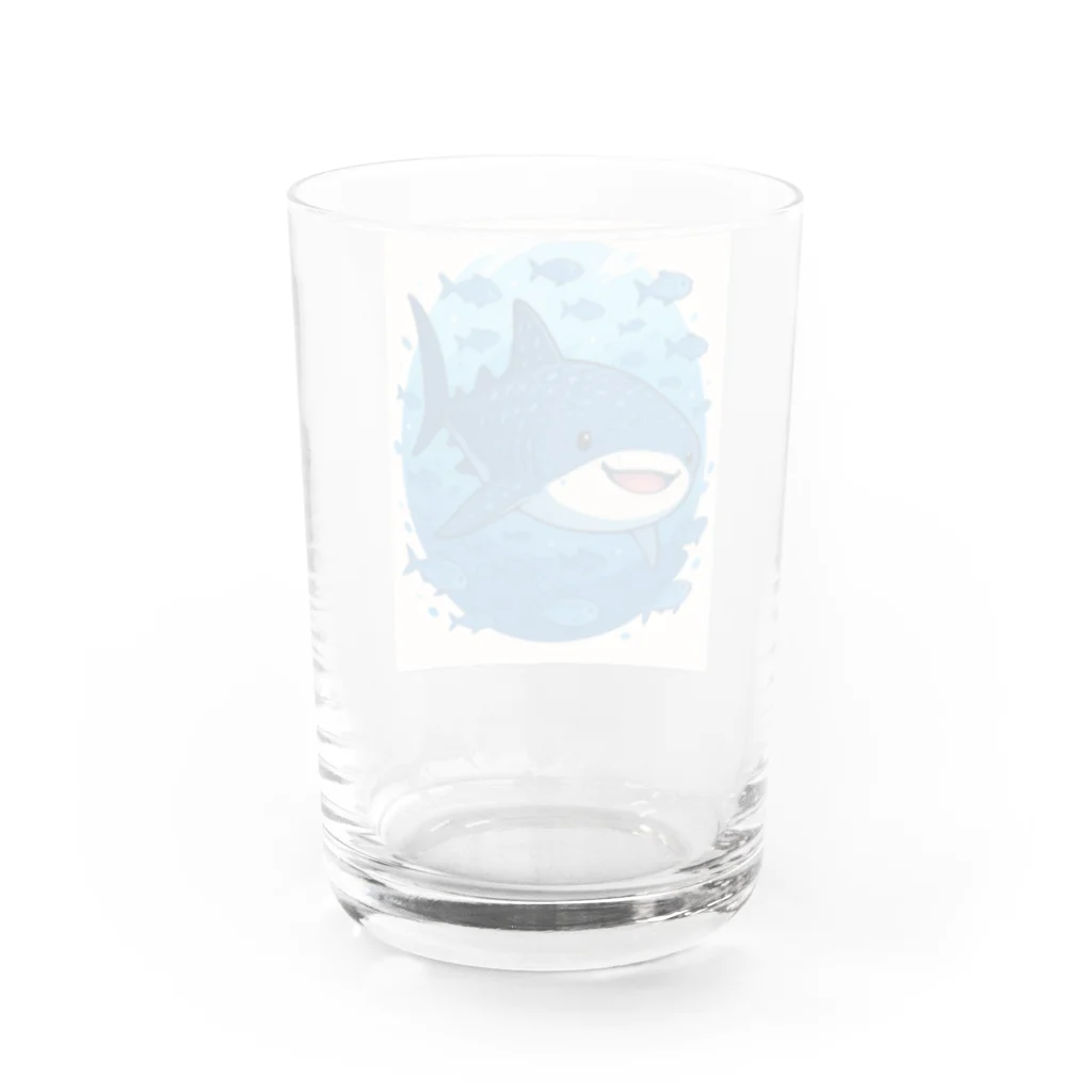 UMI no Palette（ウミのパレット）のジンベイ・スプラッシュ  Water Glass :back