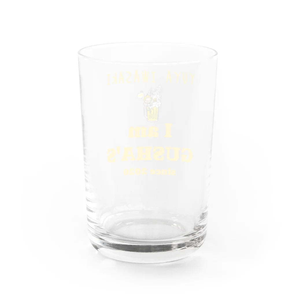 GUSHA'Sの【I am GUSHA'S】 Water Glass :back