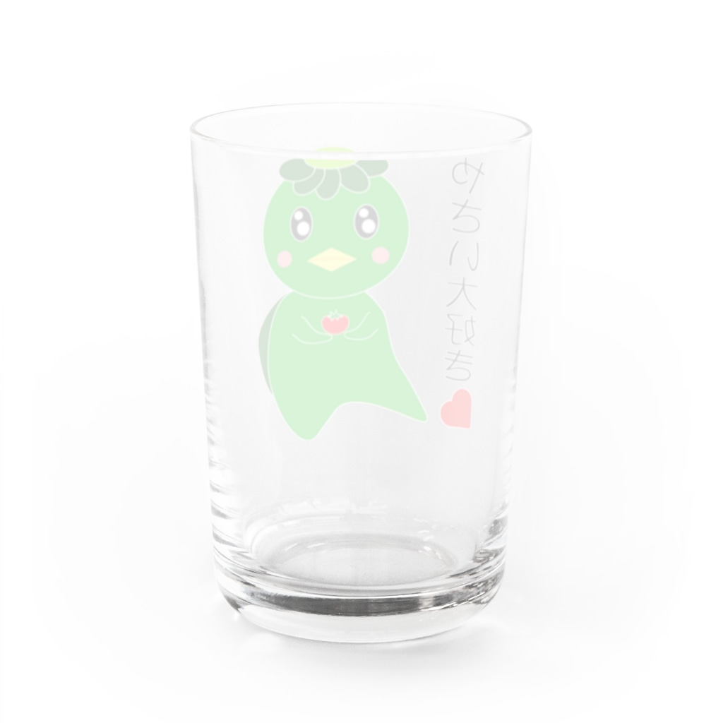 PY Kobo Yuko’ｓ Galleryのやさい大好き！かっぱのカピー Water Glass :back