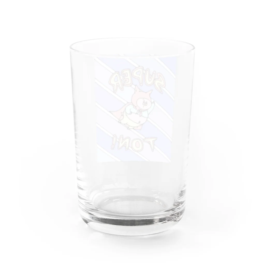 【Yuwiiの店】ゆぅぅぃーのSUPER★TON! Water Glass :back