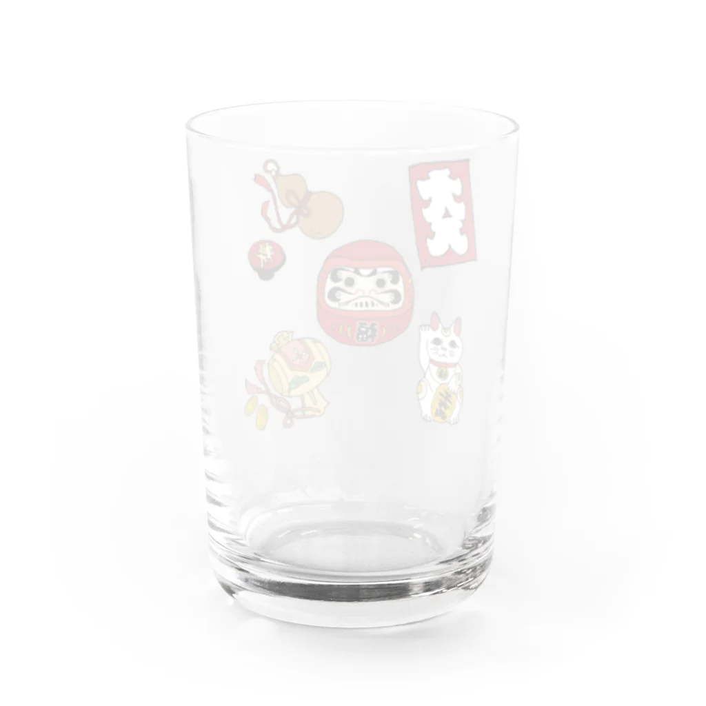 Kmaxshop53の縁起物大集合！ Water Glass :back