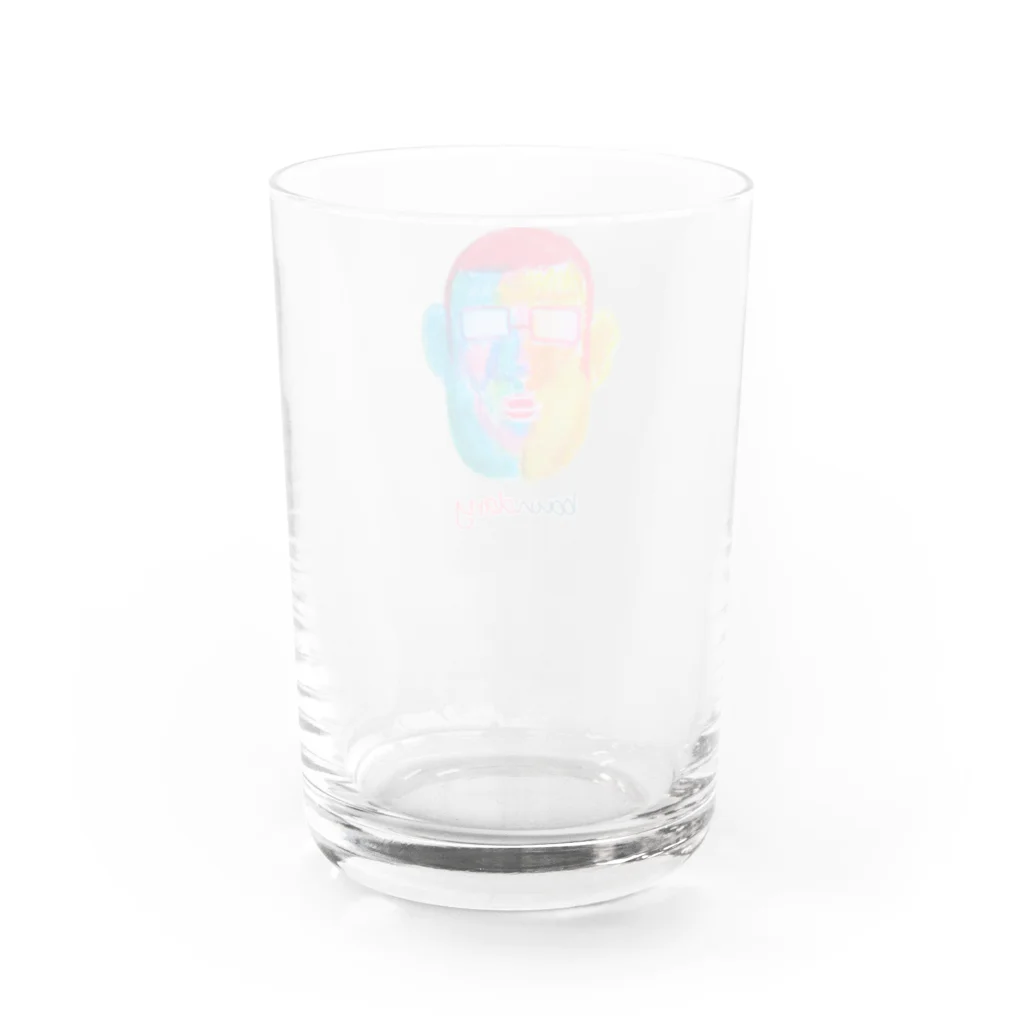 六尺三太郎の境界杭 Water Glass :back