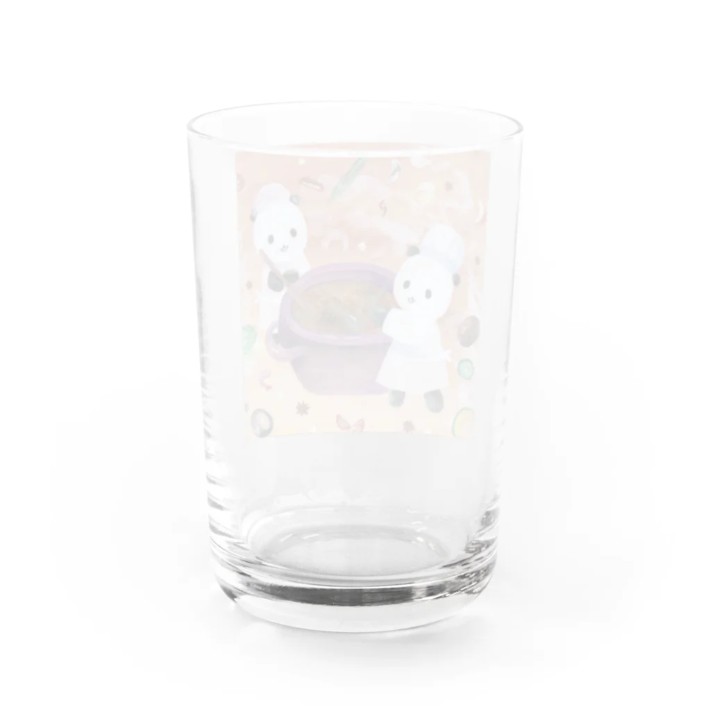 IimoのCurry Pandar Water Glass :back