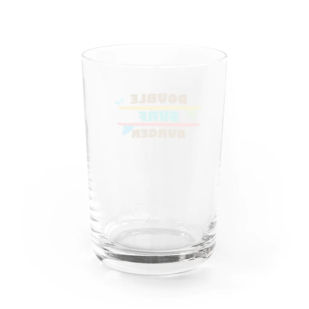 frenchfoxのDOUBLE SURF BURGER Water Glass :back