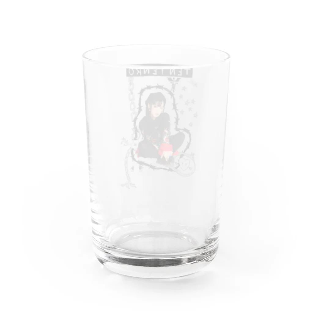 テンテン商店 in SUZURIのテンテンコ お絵かきシリーズ~☤交感神経☤~ Water Glass :back