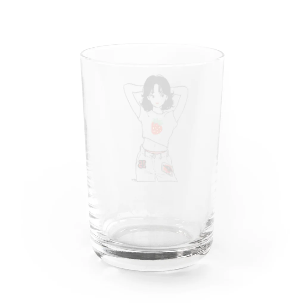 チヤキ CHAKIのいちご Water Glass :back
