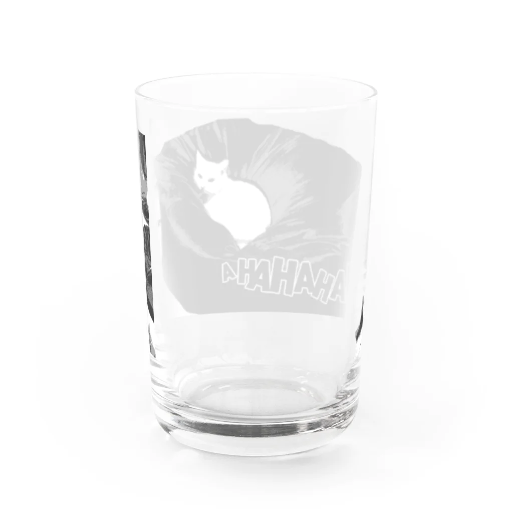 LUIS buleの猫のいるヤクザ事務所 Water Glass :back