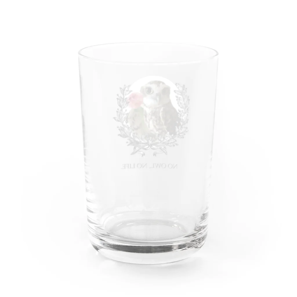 Pulmo（プルモ)のNO OWL, NO LIFE. Water Glass :back