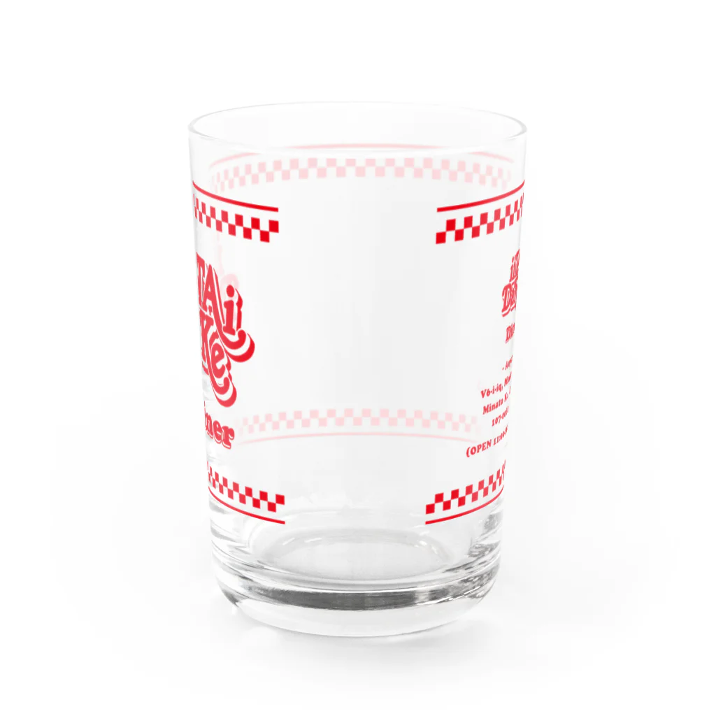 Samurai GardenサムライガーデンのiiTAIDAKE DINER Water Glass :back