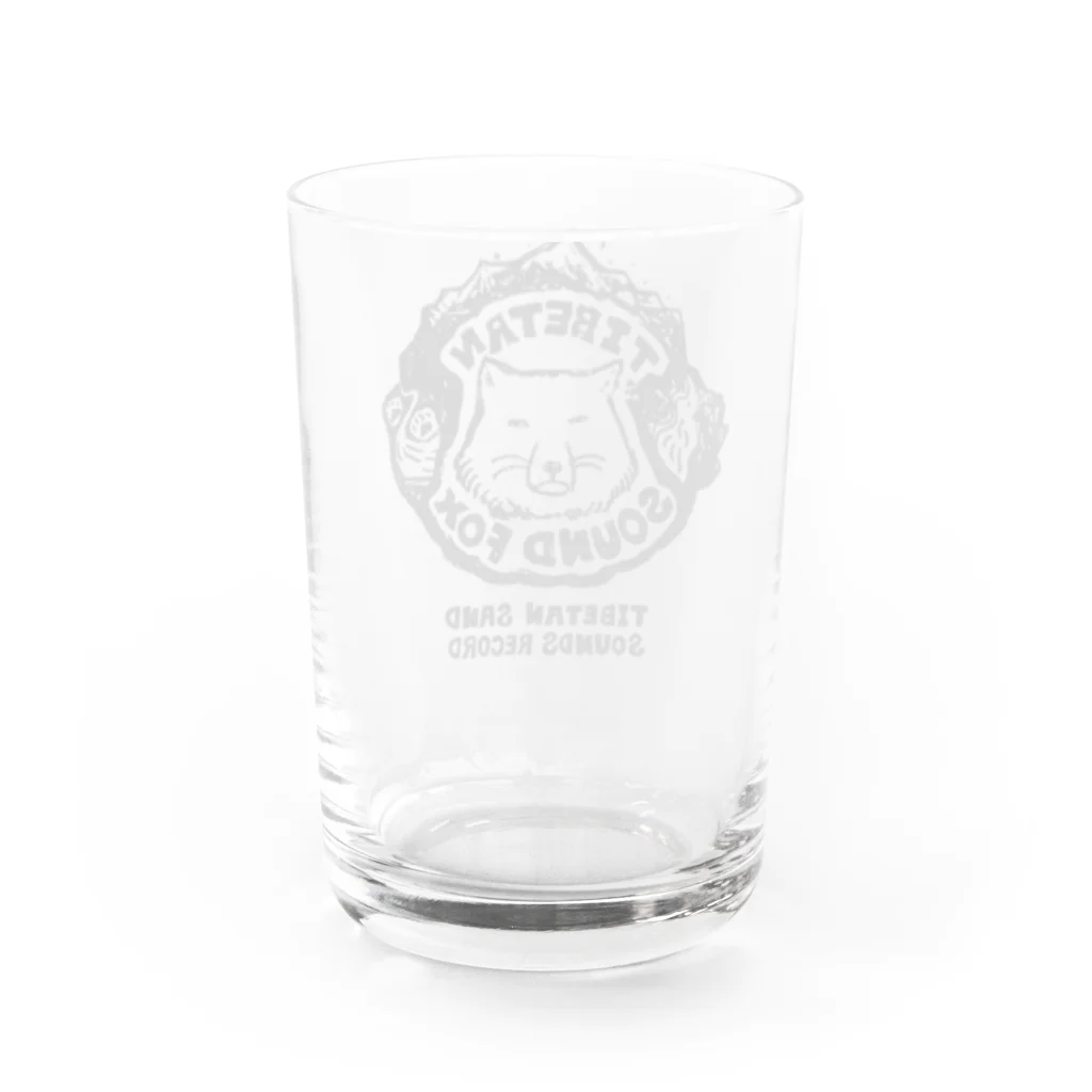 ムクのチベタン サンド サウンズ・レコード Water Glass :back