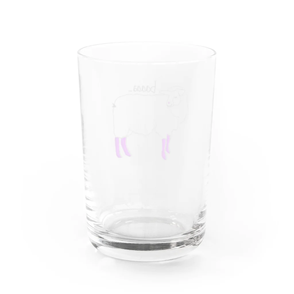 akのひつじ Water Glass :back